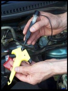 Circuit Buddy, automotive tester, LED test light, circuit tester, wire piercing probe, Safety Probe, use with standard multi meters, standard multi meters