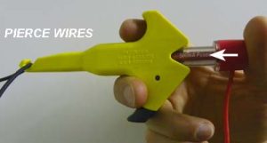 Circuit Buddy, automotive tester, LED test light, circuit tester, wire piercing probe, Safety Probe, use with standard multi meters, standard multi meters